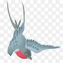 燕子卡通手绘 春季-空若网 燕子卡通手绘 春季-空若网