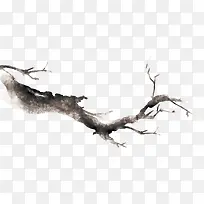水墨画树枝-空若网 水墨画树枝-空若网