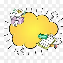 电灯泡水彩画-空若网 电灯泡水彩画-空若网