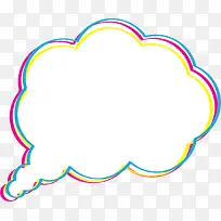 简约多彩对话框-空若网 简约多彩对话框-空若网