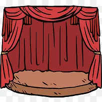 矢量舞台剧舞台素材-空若网 矢量舞台剧舞台素材-空若网