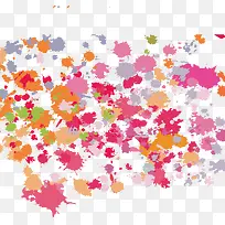 彩色墨痕背景图案-空若网 彩色墨痕背景图案-空若网