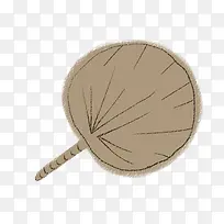 手绘蒲扇-空若网 手绘蒲扇-空若网