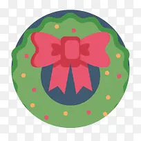 圣诞草环装饰素材-空若网 圣诞草环装饰素材-空若网