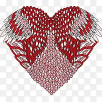 彩色鸟翅膀模型-空若网 彩色鸟翅膀模型-空若网