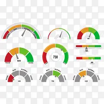 数字和表盘矢量图-空若网 数字和表盘矢量图-空若网