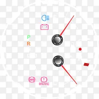仪表盘矢量图-空若网 仪表盘矢量图-空若网