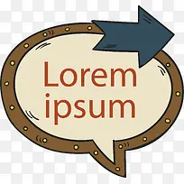 手绘箭头标签指示-空若网 手绘箭头标签指示-空若网