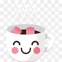可爱笑脸咖啡杯子-空若网 可爱笑脸咖啡杯子-空若网