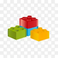 积木卡通矢量素材-空若网 积木卡通矢量素材-空若网