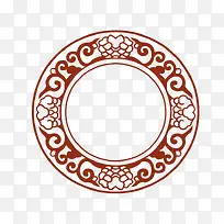 古风圆形边框-空若网 古风圆形边框-空若网