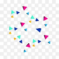 小三角形漂浮背景-空若网 小三角形漂浮背景-空若网