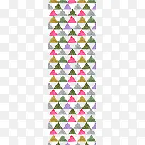彩色水彩绘三角形矢量图-空若网 彩色水彩绘三角形矢量图-空若网