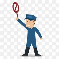 叉车工搬运周转货物矢量素材-空若网 叉车工搬运周转货物矢量素材-空若网