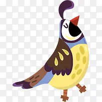 卡通可爱小鸟动物贴纸-空若网 卡通可爱小鸟动物贴纸-空若网