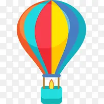 矢量多彩热气球-空若网 矢量多彩热气球-空若网