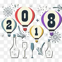 2018多彩热气球装饰-空若网 2018多彩热气球装饰-空若网