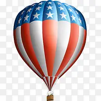 创意多彩条纹热气球-空若网 创意多彩条纹热气球-空若网