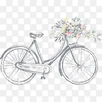 素材 通用 矢量 PNG 自行车 花-空若网 素材 通用 矢量 PNG 自行车 花-空若网