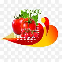 卡通番茄设计-空若网 卡通番茄设计-空若网