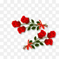 红色玫瑰花-空若网 红色玫瑰花-空若网