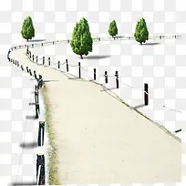 道路和树-空若网 道路和树-空若网