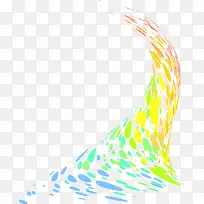 多彩圆点旋风-空若网 多彩圆点旋风-空若网