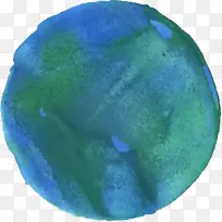 ��ɫԲˮ�ʻ�����ʯ-ԲȦ����-������