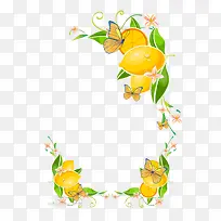 柠檬边框-空若网 柠檬边框-空若网