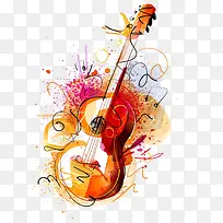 水彩吉他-空若网 水彩吉他-空若网