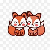 爱情主题卡通可爱小动物装饰设计-空若网 爱情主题卡通可爱小动物装饰设计-空若网