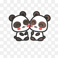 爱情主题卡通可爱小动物装饰设计-空若网 爱情主题卡通可爱小动物装饰设计-空若网