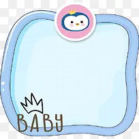 素材 通用 矢量 PNG 蓝色企鹅-空若网 素材 通用 矢量 PNG 蓝色企鹅-空若网