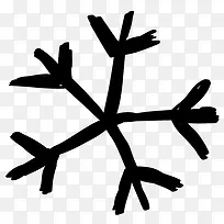 手绘雪花-空若网 手绘雪花-空若网