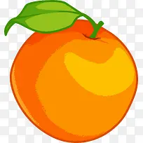 橙色手绘橘子-空若网 橙色手绘橘子-空若网