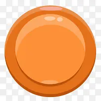 卡通游戏图标橙色按钮设计素材-空若网 卡通游戏图标橙色按钮设计素材-空若网