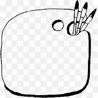 手绘画板插画素材图片-空若网 手绘画板插画素材图片-空若网