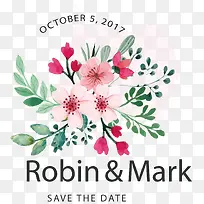 矢量图梦幻鲜花标志-空若网 矢量图梦幻鲜花标志-空若网