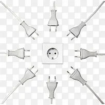 白色电源线-空若网 白色电源线-空若网