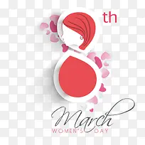 粉红色妇女节标签-空若网 粉红色妇女节标签-空若网