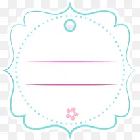 绿色欧式花朵标签-空若网 绿色欧式花朵标签-空若网