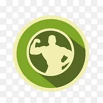 ��ɫ����Բ�α�ǩ-������