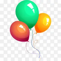 儿童节美丽多彩气球-空若网 儿童节美丽多彩气球-空若网