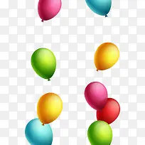 多彩漂浮气球-空若网 多彩漂浮气球-空若网