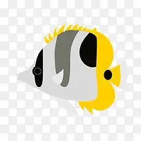 卡通海洋生物鱼文艺风海报设计-空若网 卡通海洋生物鱼文艺风海报设计-空若网