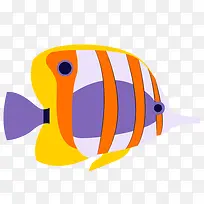 卡通海洋生物鱼文艺风海报设计-空若网 卡通海洋生物鱼文艺风海报设计-空若网