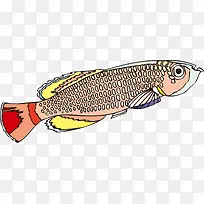 卡通海洋生物鱼文艺风海报设计-空若网 卡通海洋生物鱼文艺风海报设计-空若网