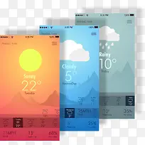 天气APP介绍排版图片-空若网 天气APP介绍排版图片-空若网