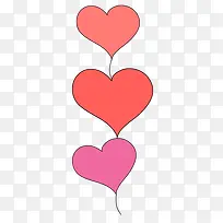 一串爱心-空若网 一串爱心-空若网