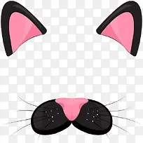 素材 通用 矢量 PNG 猫耳朵-空若网 素材 通用 矢量 PNG 猫耳朵-空若网